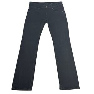 Buckle BKE Mason Jeans Men's 32x34 Black Straight Leg Stretch Denim